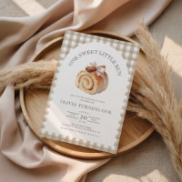 Coquette Bow Little Bun 1st Birthday