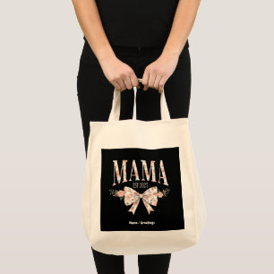 Coquette Bow Mama Est 2025 Happy Mother's Day Tote Bag