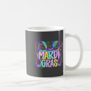 Coquette Bow Mardi Gras New Orleans Louisiana Dalm Coffee Mug