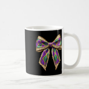 Coquette Bow Mardi Gras New Orleans Louisiana Usa Coffee Mug