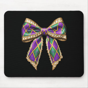 Coquette Bow Mardi Gras New Orleans Louisiana Usa Mouse Pad