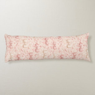 Coquette Bow Pattern Body Cushion