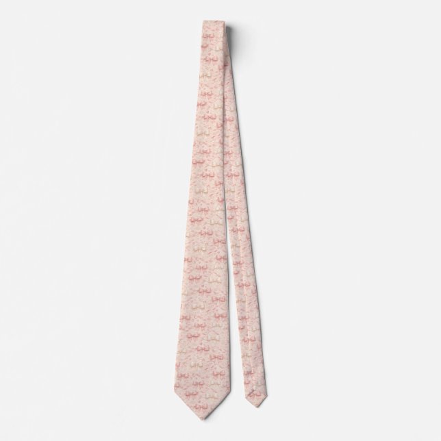 Coquette Bow Pattern Tie (Front)