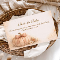 Coquette Bow Pumpkin Fall Books for Baby