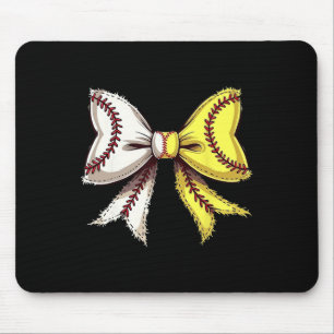 Coquette Bow Sell Softll Game Day Heart Love Mum L Mouse Pad