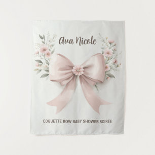 Coquette Bow Tapestry