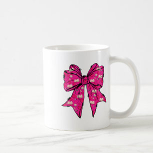 Coquette Bow Valentine’s Day Pencil Notebook Teach Coffee Mug