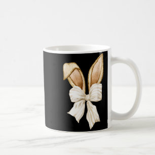 Coquette Bunny Ears Easter Spring Pastel Rabbit Gi Coffee Mug