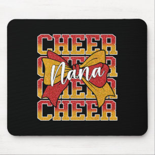 Coquette Cheer Nana Bow Cheerleader Cheerleading R Mouse Pad