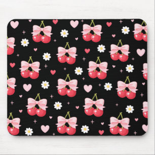 Coquette Cherries Mouse Pad