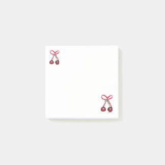 Coquette cherry note paper