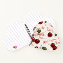 Coquette Cherry & Pink Satin Bow Seamless Pattern
