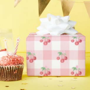 Coquette Cherry  Wrapping Paper