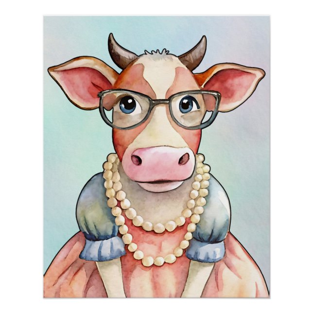 Coquette Cow Poster (Front)