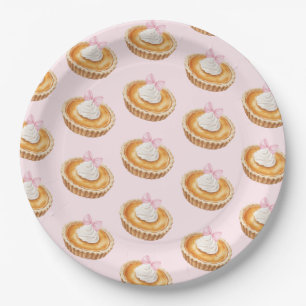 Coquette Cutie Pie Baby Shower Paper Napkin Plate