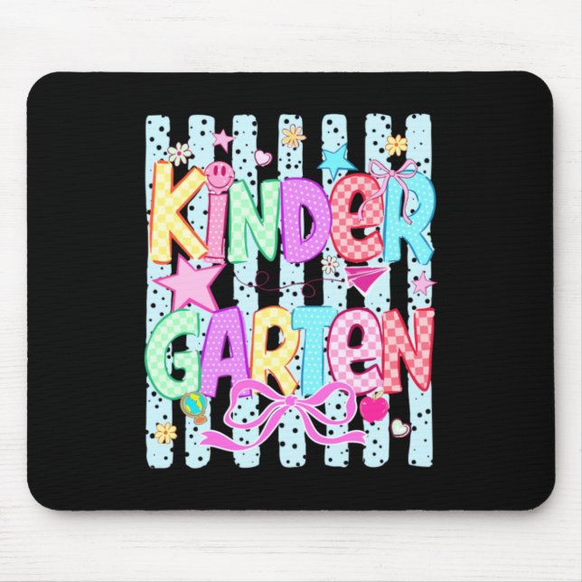 Coquette Ed Funny Teacher Back To School Mouse Pad (Front)