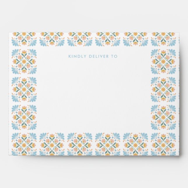 Coquette Final Fiesta Bachelorette Welcome Sign Envelope (Front)