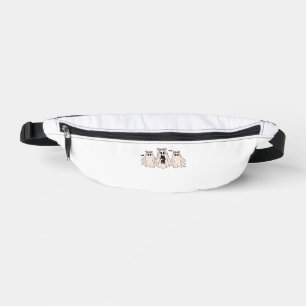 Coquette ghosts with a black cat Classic T-Shirt Bum Bags