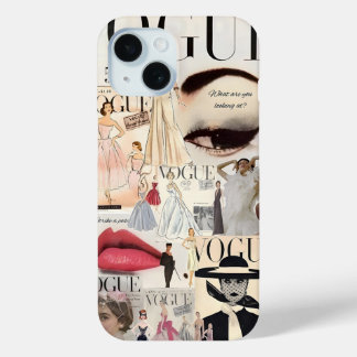Coquette Girl Preppy Collage, Phone case