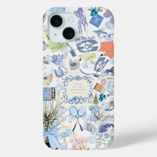 Coquette Girl Preppy Collage, Phone case
