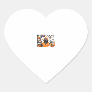 Coquette Halloween Cute Cat Bows Pumpkin Spooky Se Heart Sticker