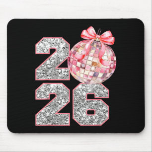 Coquette Happy New Year Party 2026 Family Women Gi Mouse Pad