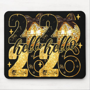 Coquette Happy New Year Party 2026 Family Women Gi Mouse Pad