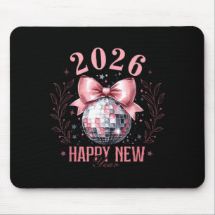 Coquette Happy New Year Party 2026 Family Women Gi Mouse Pad