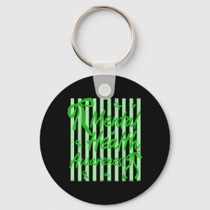 Coquette Health Month Women Girls Mental Health Key Ring