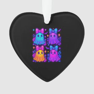 Coquette Iridescent Halloween Ornament