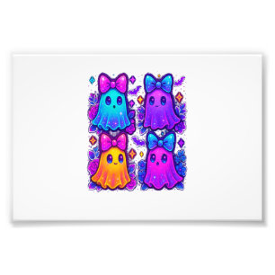 Coquette Iridescent Halloween Photo Print