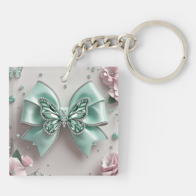 Coquette Keychain  (Back)