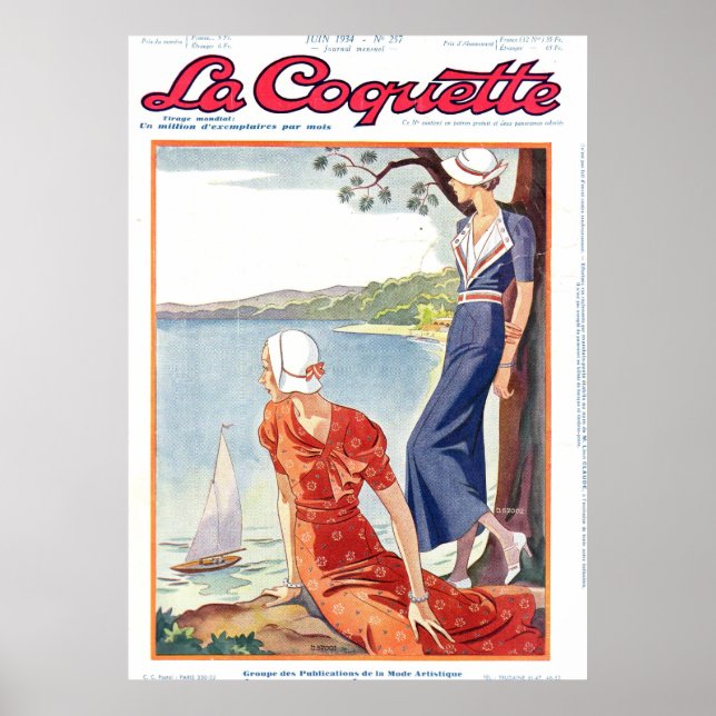 Coquette Ladies  Above The Lake Poster (Front)