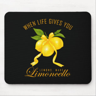 Coquette Lemon When Life Give You Lemons Make Limo Mouse Pad