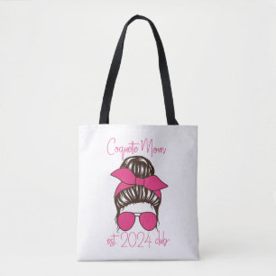 Coquette Mum est 2024 Club Retro design Tote Bag