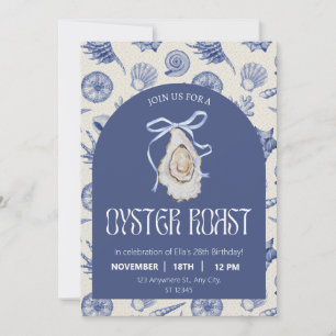 Coquette Oyster Roast Party Invitation