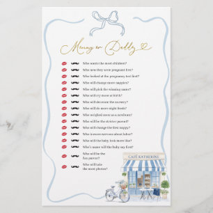 Coquette Parisian Cafe Mummy or Daddy Games