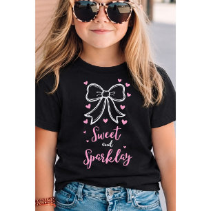 Coquette Pink Bow Shirt   Toddler Girl Tee