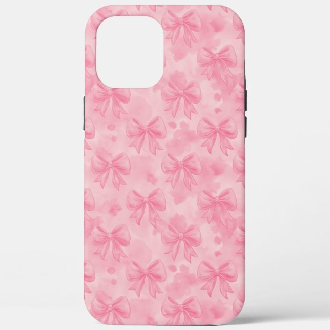 Coquette Pink Bows Case-Mate iPhone Case (Back)