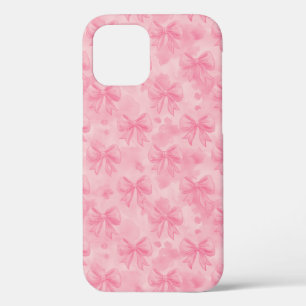 Coquette Pink Bows iPhone 12 Case