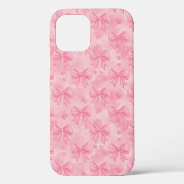 Coquette Pink Bows Case-Mate iPhone Case (Back)
