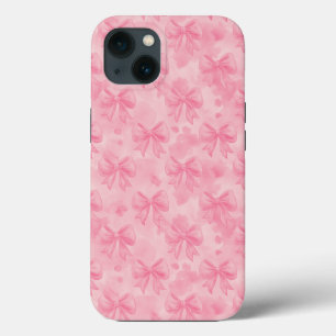 Coquette Pink Bows iPhone 13 Case