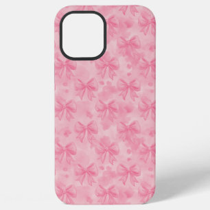 Coquette Pink Bows iPhone 12 Pro Max Case