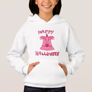 Coquette Pink Ghost Happy Halloween Digital Art