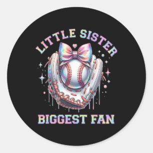 Coquette Sell Drip Ice Cream Little Sister Biggest Classic Round Sticker