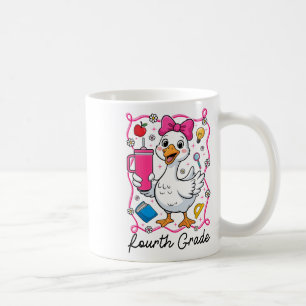 Coquette Silly Goose 4th Grade Kid Girl 1st Day Of Coffee Mug