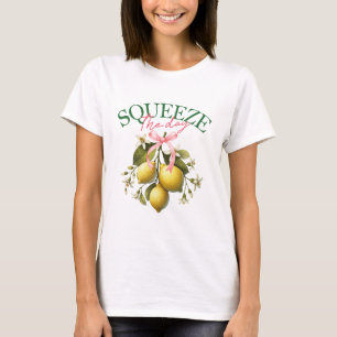 Coquette Squeeze the Day Italian Lemons T-Shirt
