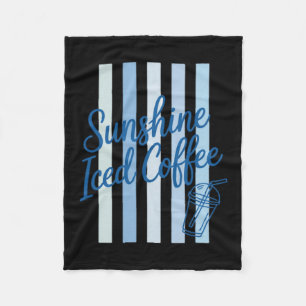 Coquette Summer Vacation Beach Sunshine Iced Fleece Blanket