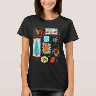 Coquette Tis The Season Christmas Santa Nk Preppy T-Shirt