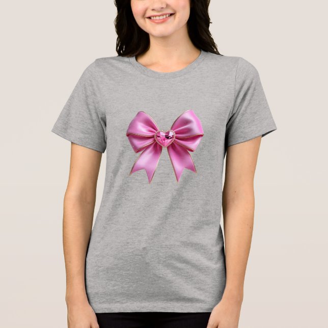 Coquette  Tri-Blend shirt (Front)
